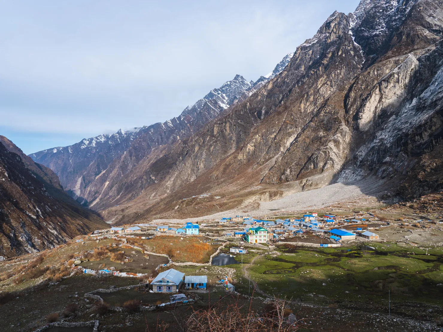 Langtang village